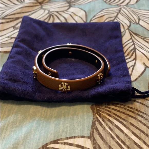 Tory Burch Jewelry - Tory Burch Leather Wrap Bracelet